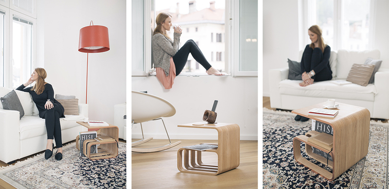 Praktický stolek od firmy Woodieful