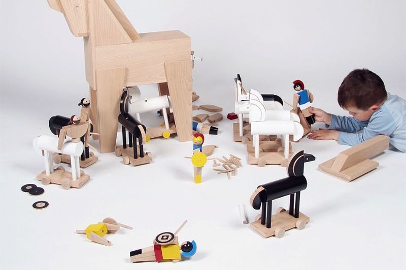 Dřevěné hračky od Pavly Boháčové - kolekce MYTHO